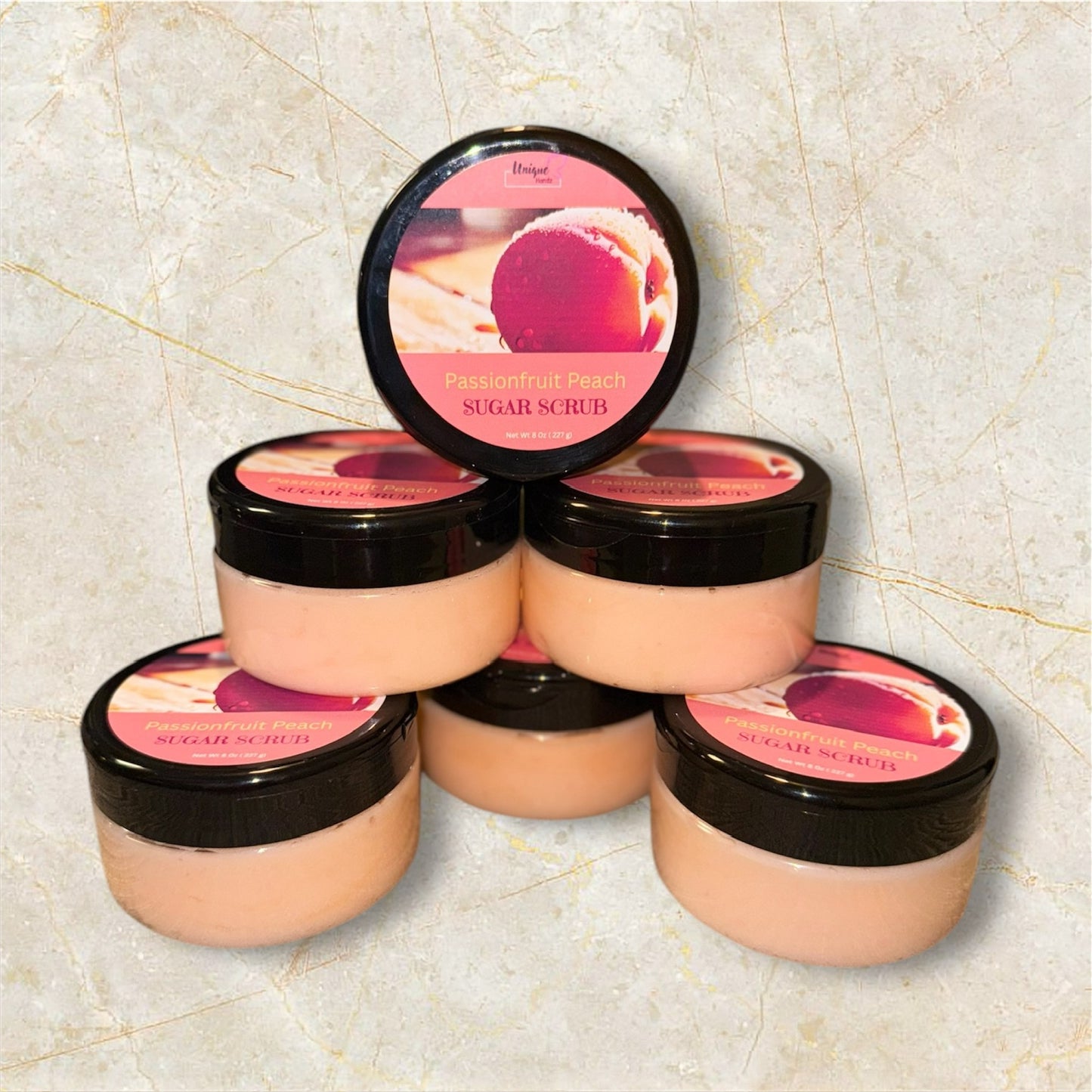 Passionfruit Peach Sugar Scrub