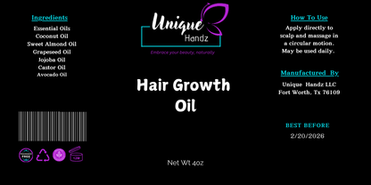 Rose Petal Infused Hair Growth Oil