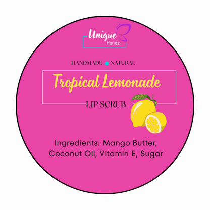 Tropical Lemonade Lip Balm &  Scrub Set