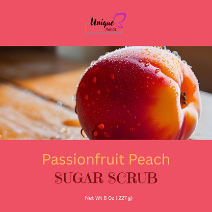 Passionfruit Peach Sugar Scrub